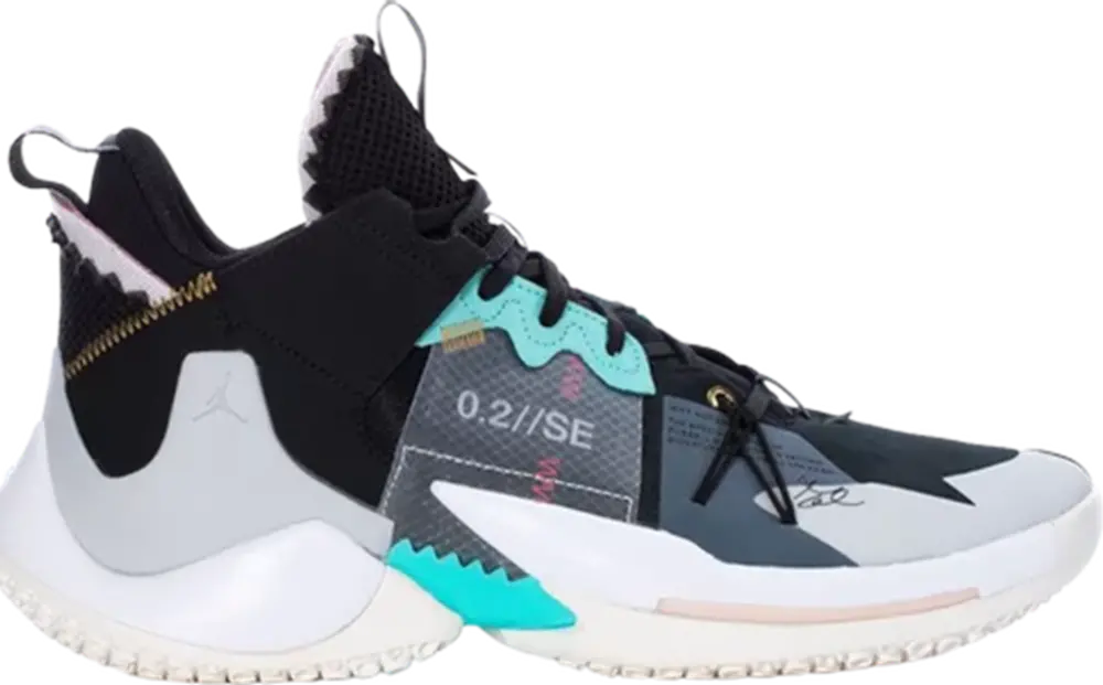 Giày Nike Air Jordan Why Not Zer0.2 SE 'Black' AQ3562-001