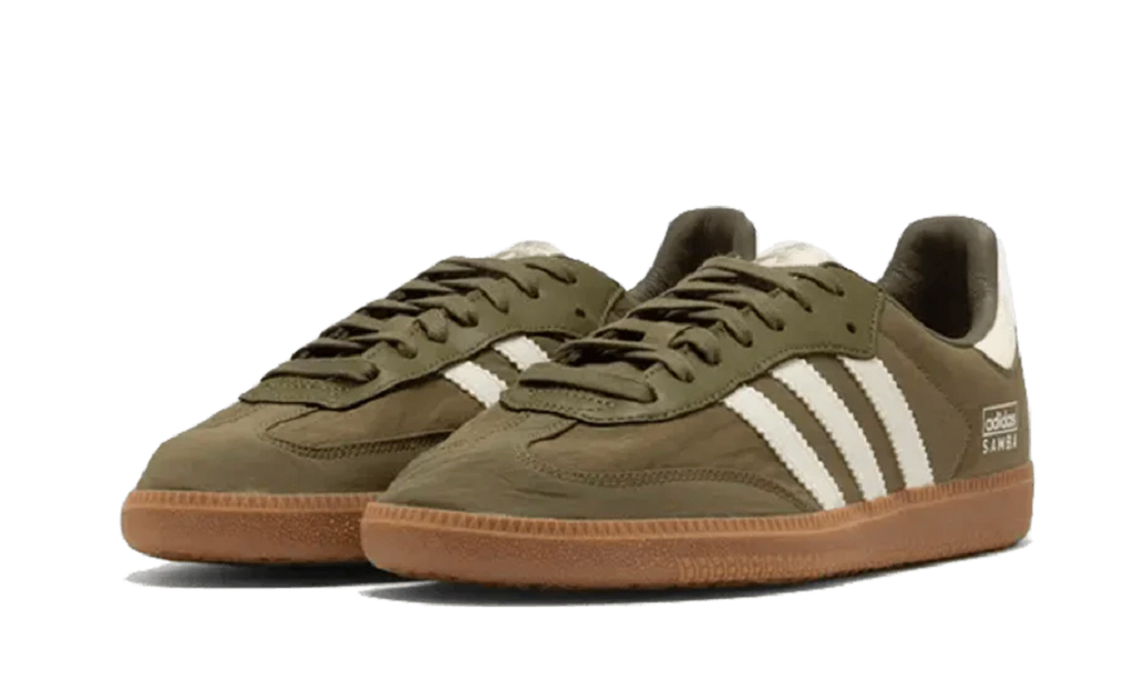 Giày Adidas Samba OG Focus Olive Gum IE3440 - Ảnh 2