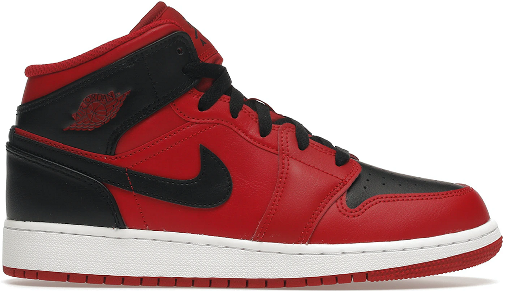 Giày Air Jordan 1 Mid GS 'Reverse Bred' 554725-660