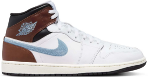 Giày Nike Air Jordan 1 Retro Mid SE 'Brown Blue Grey' FQ7831-142