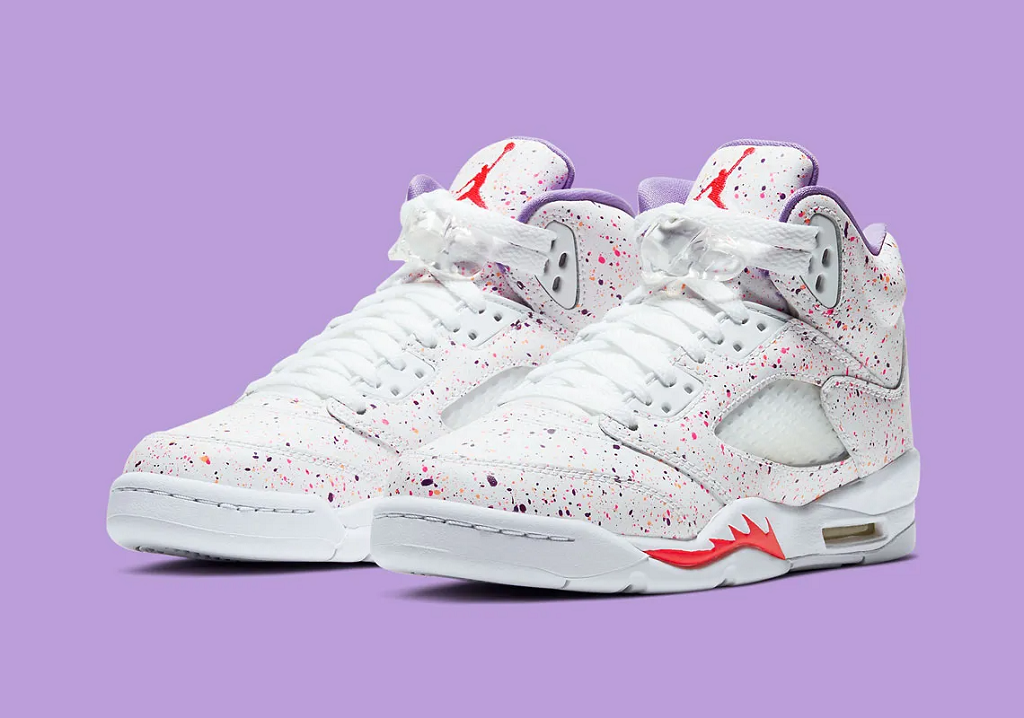 Giày Nike Air Jordan 5 Retro GG 'Easter' CT1605-100 - Ảnh 3