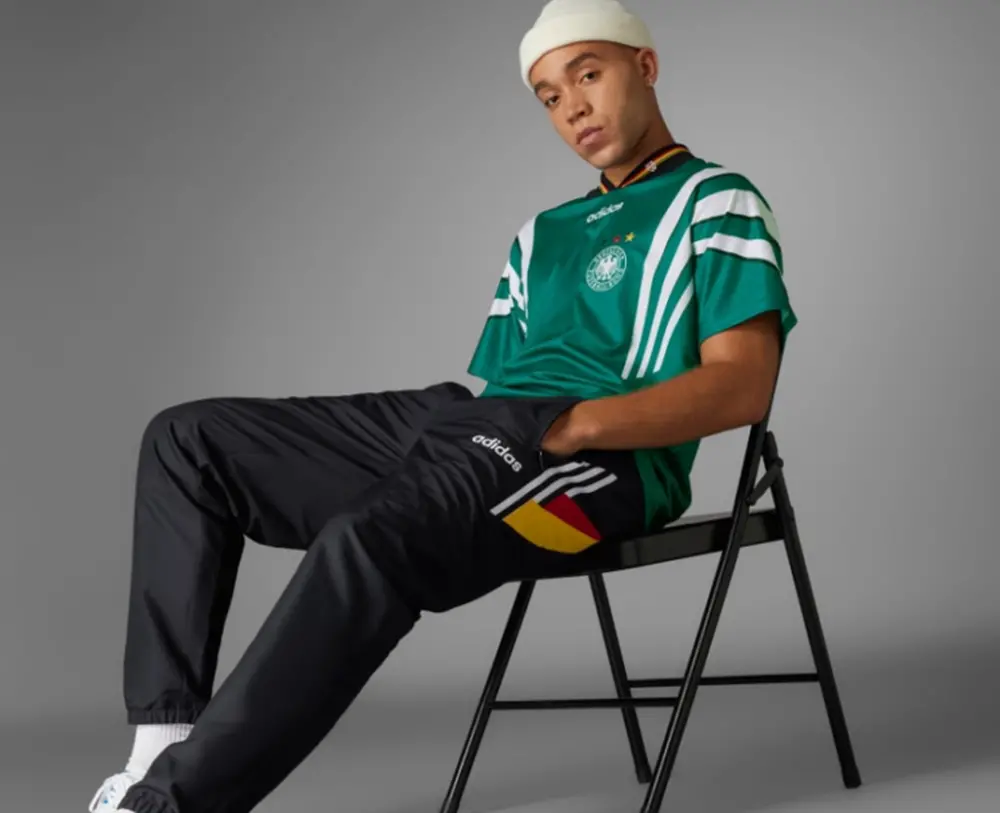 Alternative view of Áo Adidas Germany 1996 Away Jersey ‘Big Sur’ IT7751