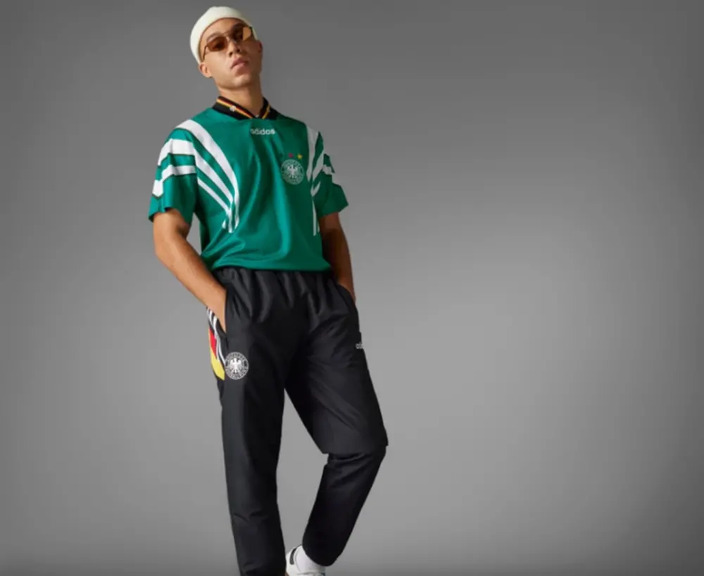 Áo Adidas Germany 1996 Away Jersey ‘Big Sur’ IT7751 - Ảnh 3