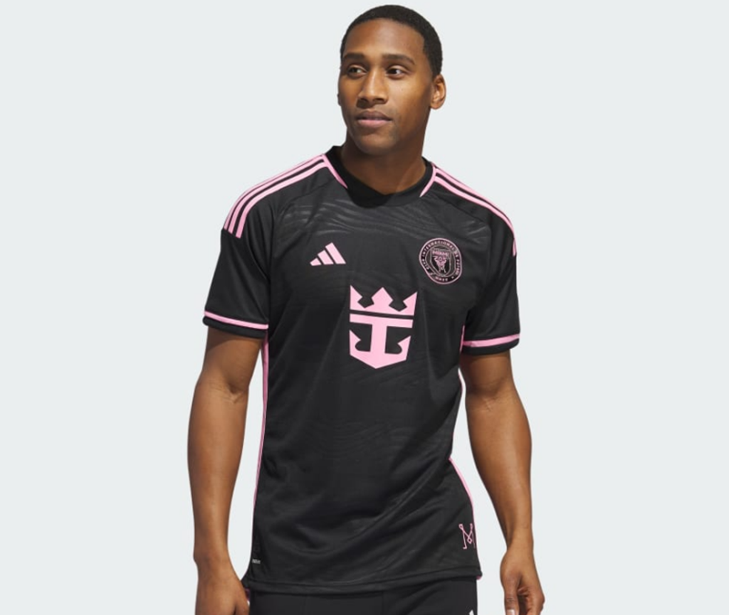 Áo Adidas Inter Miami CF 23/24 Messi Away Jersey ‘Black Pink’ JE9745 - Ảnh 5