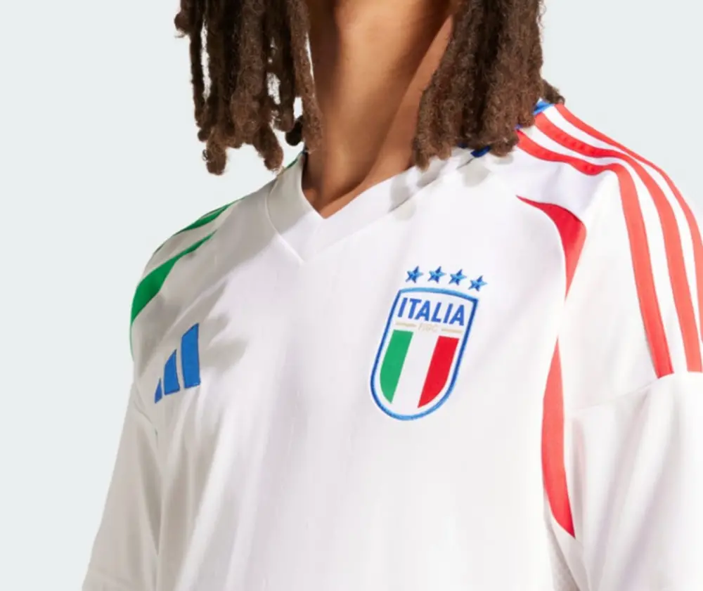 Alternative view of Áo Adidas Italy 24 Away Jersey ‘White’ IN0656