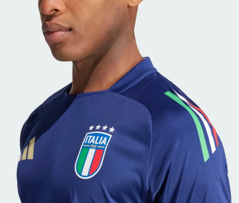 Alternative view of Áo Adidas Italy Tiro 24 Competition Training Jersey ‘Blue’ IQ2174