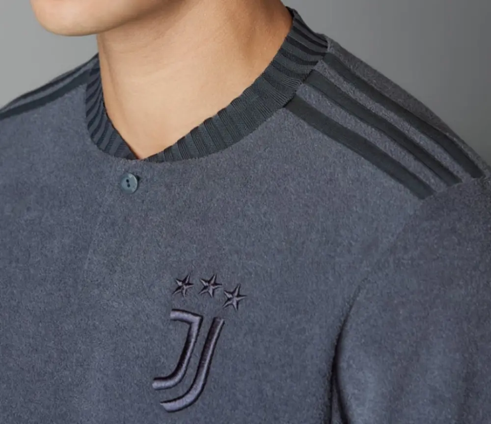 Áo Adidas Juventus 23/24 LFSTLR Jersey ‘Carbon’ IT8213 - Ảnh 5