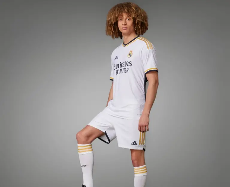 Áo Adidas Real Madrid Authentic 23/24 Home Jersey ‘White’ IA5139 - Ảnh 5