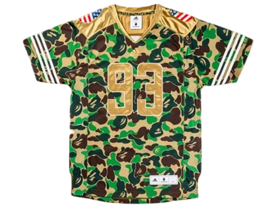 Áo Adidas SB x BAPE Jersey ‘Green’ DW9285