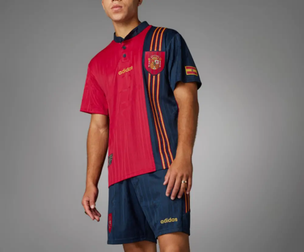 Áo Adidas Spain 1996 Home Jersey ‘Bold Red’ IT7754 - Ảnh 6