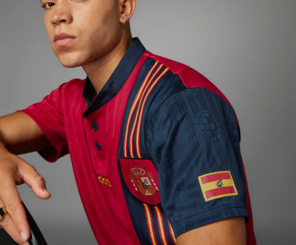 Áo Adidas Spain 1996 Home Jersey ‘Bold Red’ IT7754 - Ảnh 5