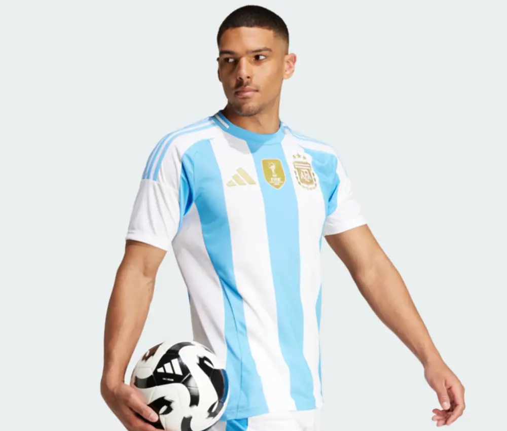 Áo Adidas Argentina 24 Home Jersey ‘Blue White’ IP8409 - Ảnh 3