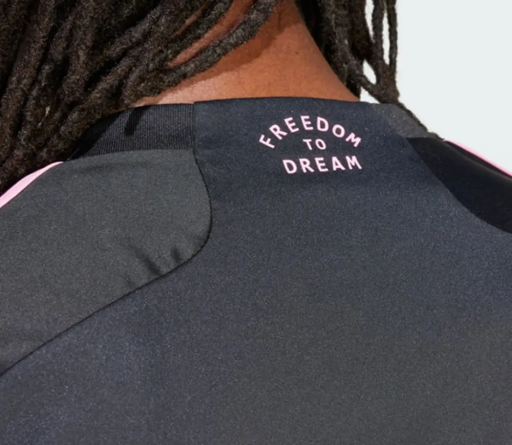 Alternative view of Áo Adidas Inter Miami CF 23/24 Away Jersey ‘Black Pink’ IS4877