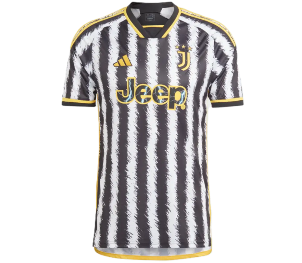 Áo Adidas Juventus 23/24 Home Jersey ‘Black White’ HR8256