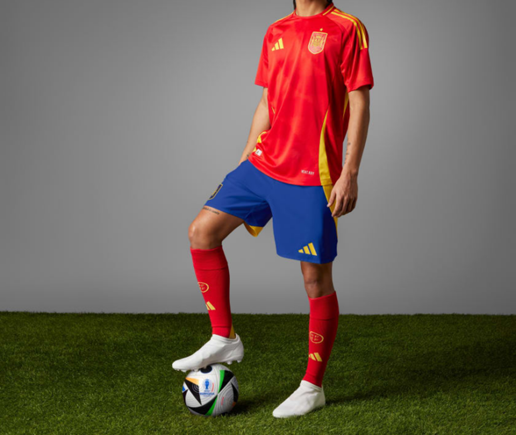 Áo Adidas Spain 2024 Home Jersey ‘Better Scarlet’ IP9333 - Ảnh 5
