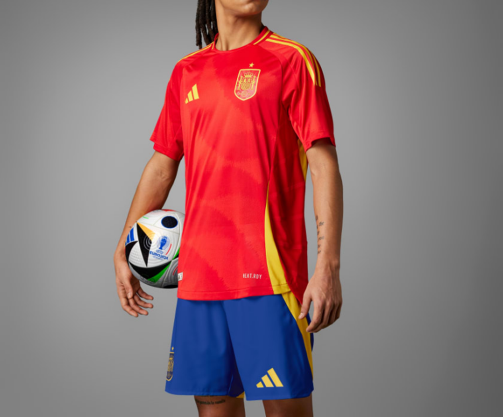 Áo Adidas Spain 2024 Home Jersey ‘Better Scarlet’ IP9333 - Ảnh 6