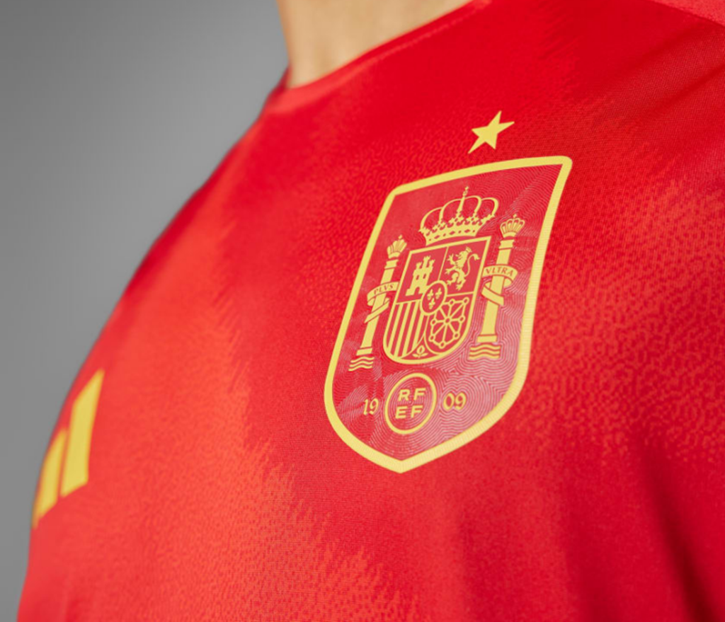 Áo Adidas Spain 2024 Home Jersey ‘Better Scarlet’ IP9333 - Ảnh 2