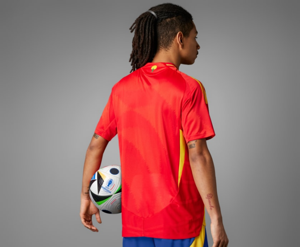 Áo Adidas Spain 2024 Home Jersey ‘Better Scarlet’ IP9333 - Ảnh 3