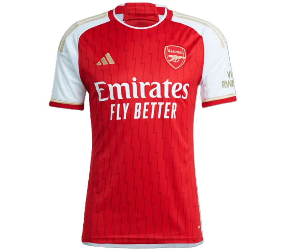 Áo Adidas Arsenal 23/24 Home Jersey 'Scarlet White' HR6929