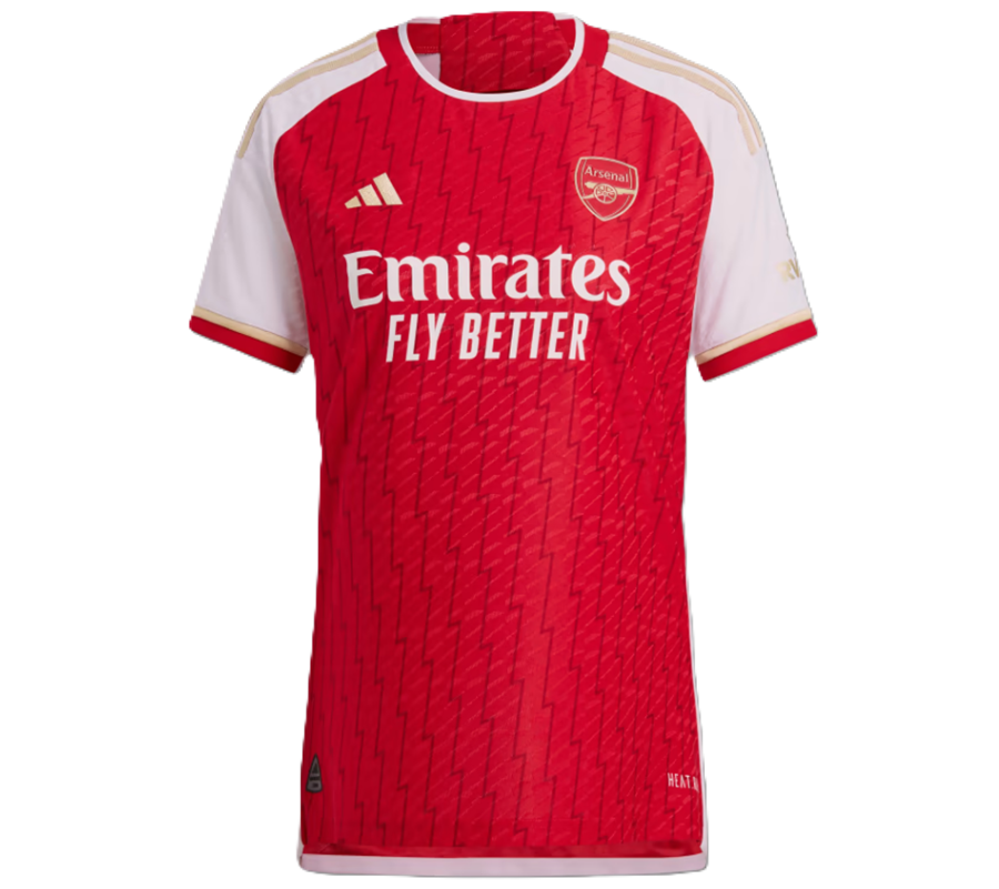 Áo Adidas Arsenal 23/24 Home Authentic Jersey 'Better Scarlet' HR6931