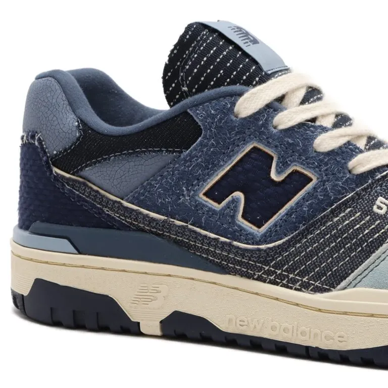 Giày New Balance 550 Boro Pack ‘Navy’ BB550J - Ảnh 3