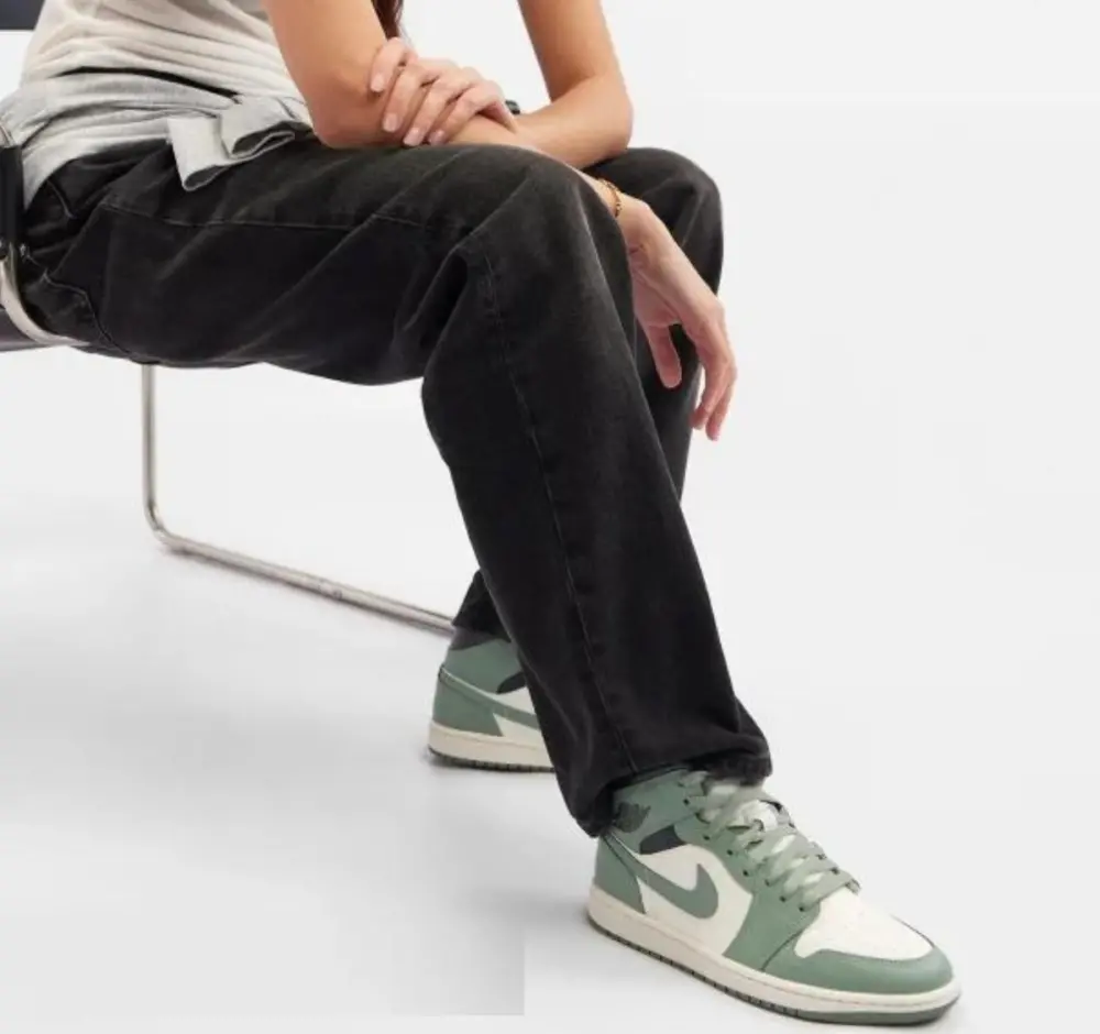 Giày Nike Air Jordan 1 Mid "Jade Smoke" BQ6472-130 - Ảnh 3