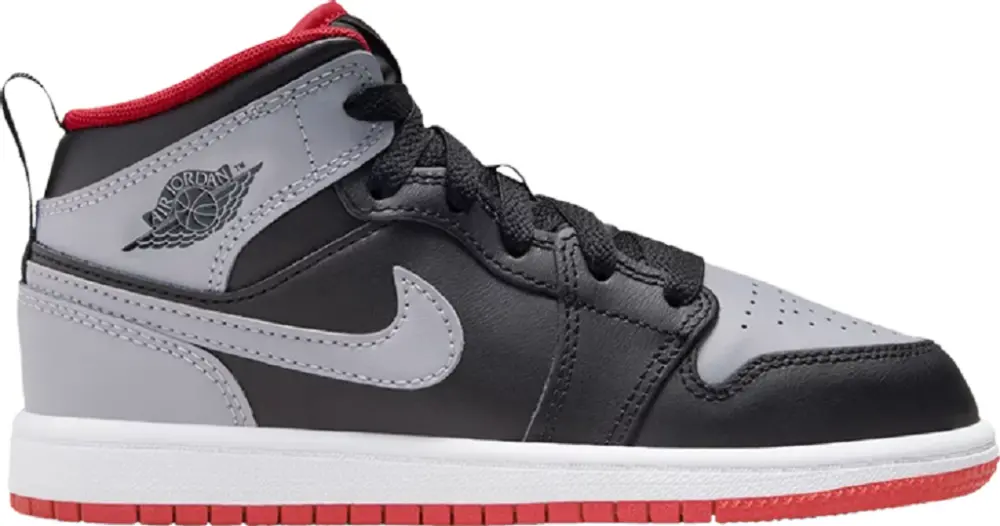 Giày Nike Jordan 1 Mid Bred Shadow (PS) DQ8424-006