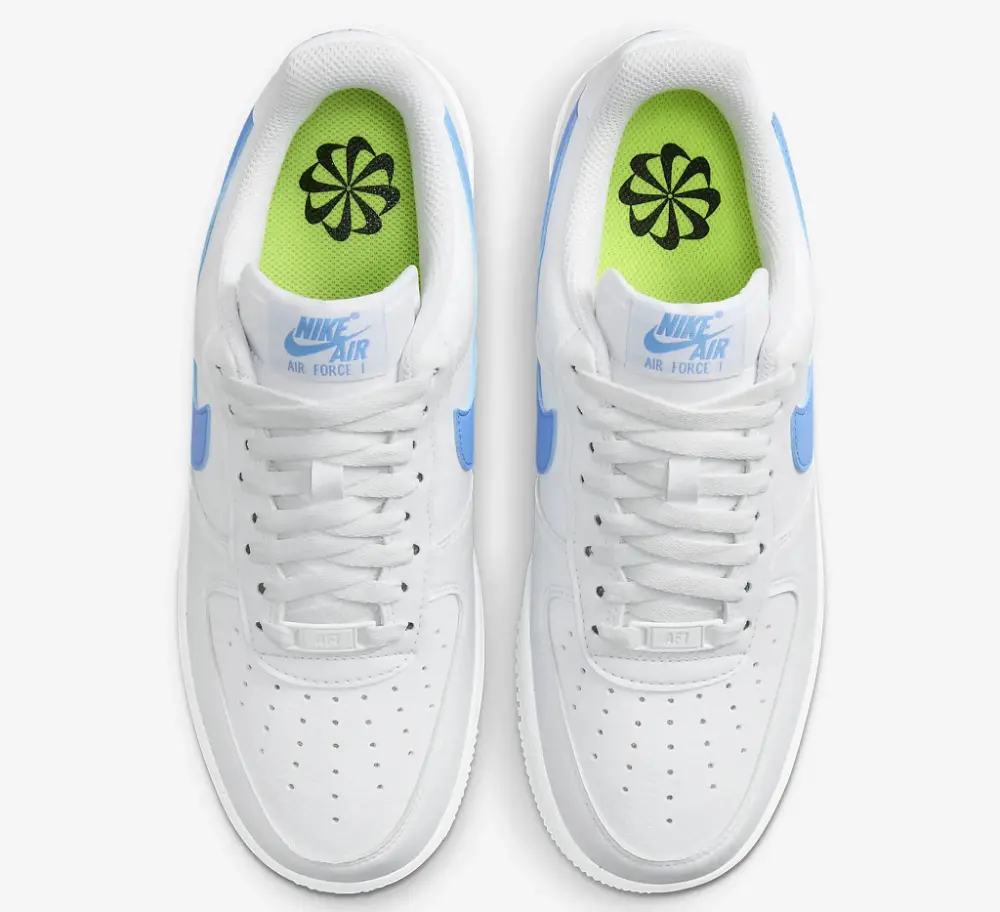 Giày Nike Air Force 1 '07 White Blue DV3808-103 - Ảnh 7