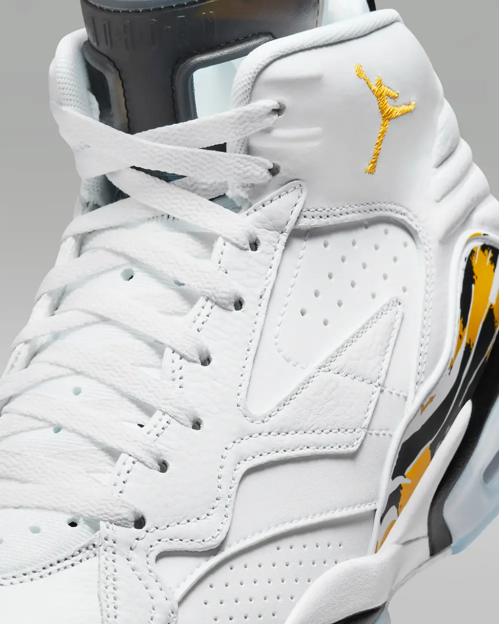 Giày Nike Air Jordan Jumpman MVP 678 'White Yellow' DZ4475-107 - Ảnh 5