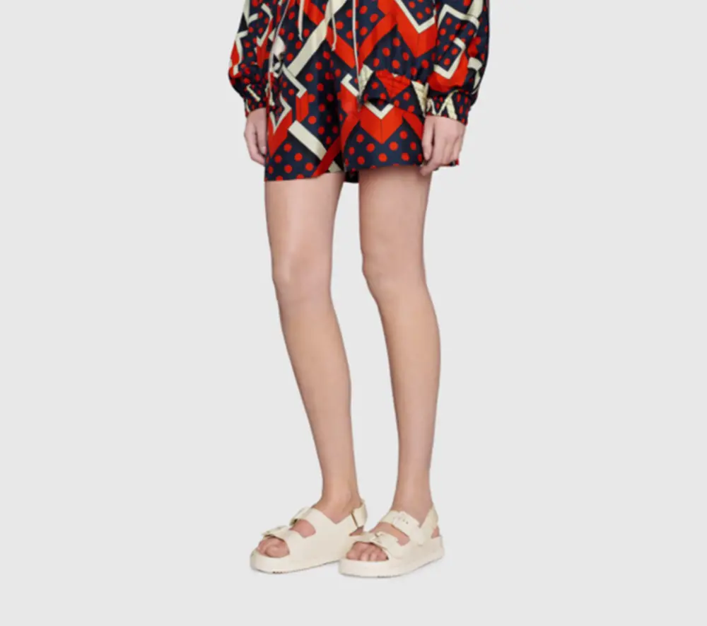 Alternative view of Dép Gucci Sandal With Mini Double G ‘Off-White’ 660243-J8700-9050