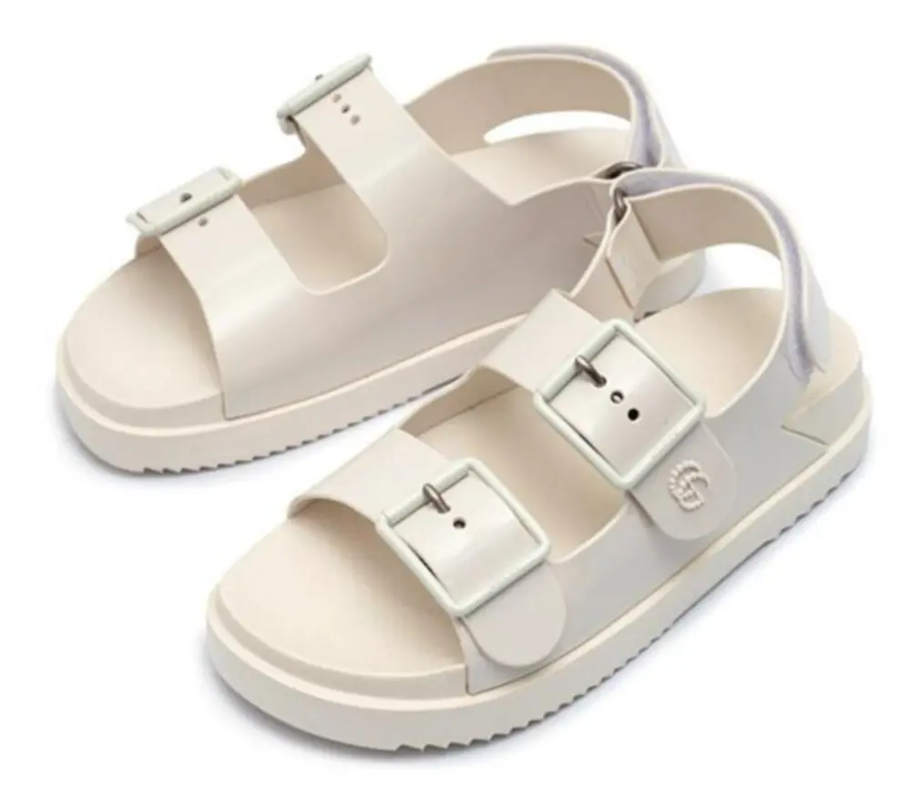 Dép Gucci Sandal With Mini Double G ‘Off-White’ 660243-J8700-9050 - Ảnh 3