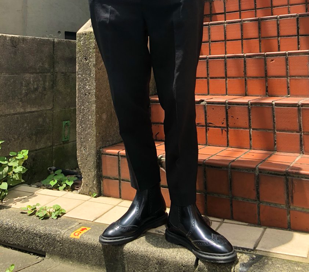 Giày Dr.Martens Graeme Brogue Leather ‘Black’ 26586001 - Ảnh 4