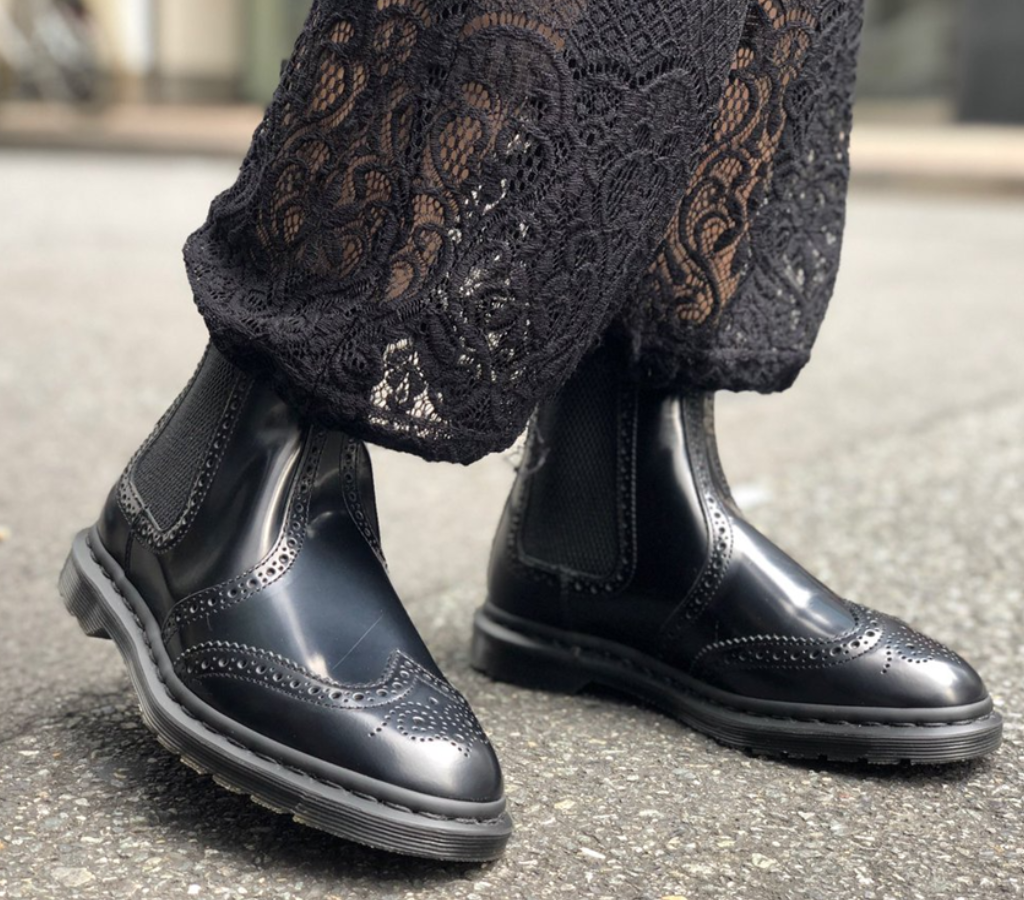 Giày Dr.Martens Graeme Brogue Leather ‘Black’ 26586001 - Ảnh 2