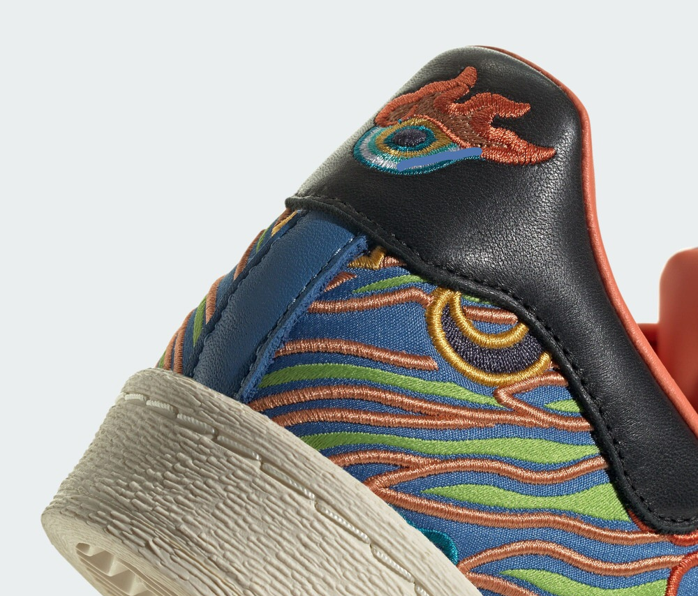 Giày Adidas Superstar 82 x Fefei Ruan ‘Chinese New Year’ ID3651 - Ảnh 4