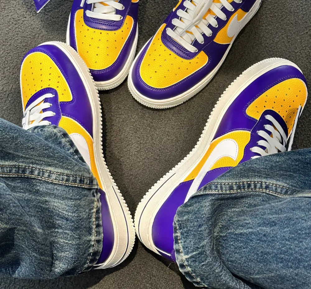 Giày Nike Air Force 1 Low Be True To Her School LSU FJ1408-500 - Ảnh 5