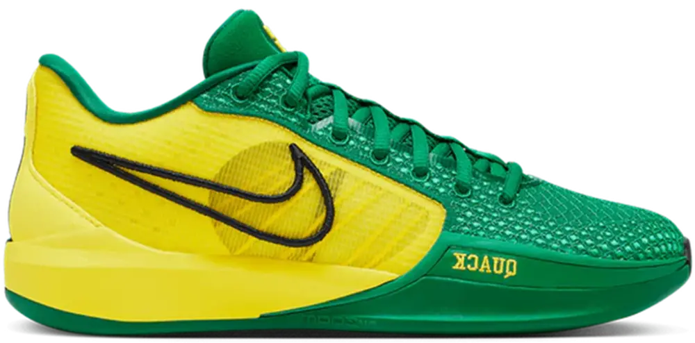 Giày Nike Sabrina 1 EP Ionescu Oregon Ducks 'Yellow Green' FQ3389-300