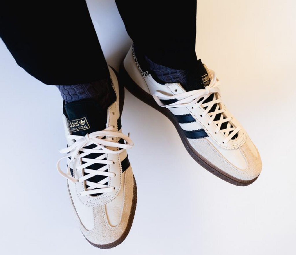Giày Adidas Handball Spezial 'Wonder White Black' IE3698 - Ảnh 3