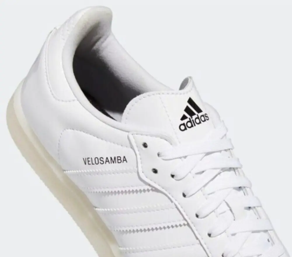 GIày Adidas Velosamba Vegan ‘Cloud White’ GX1672 - Ảnh 3