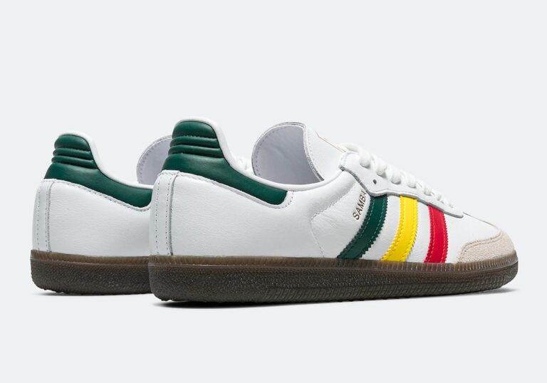 Giày Adidas Samba OG Rasta ‘White’ IH3118 - Ảnh 6