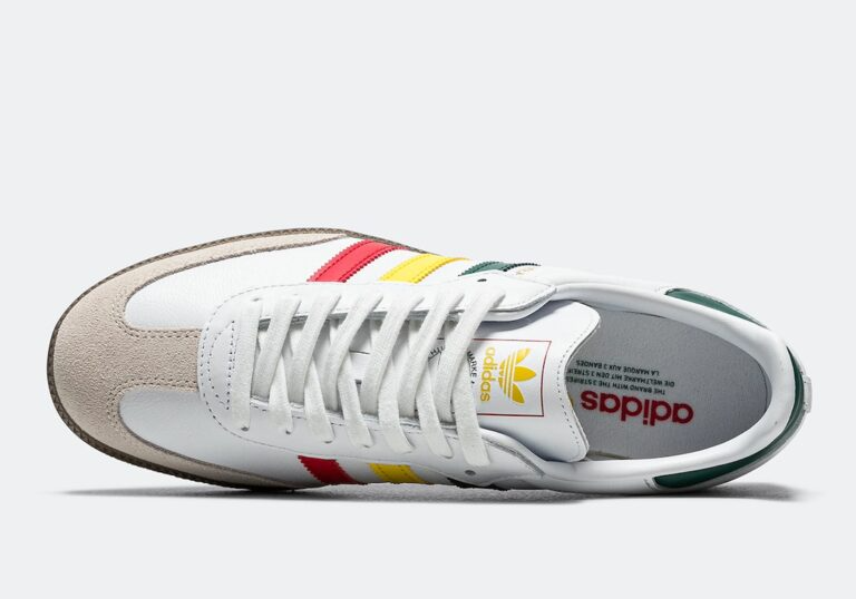Giày Adidas Samba OG Rasta ‘White’ IH3118 - Ảnh 5