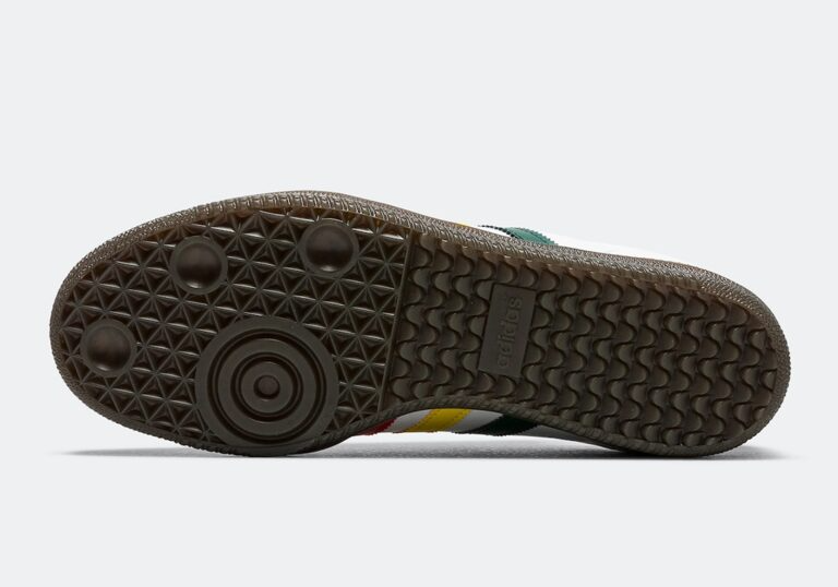 Giày Adidas Samba OG Rasta ‘White’ IH3118 - Ảnh 4