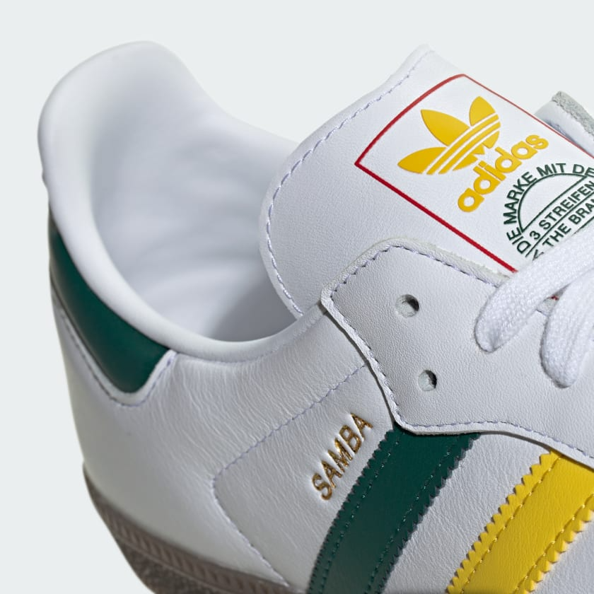 Giày Adidas Samba OG Rasta ‘White’ IH3118 - Ảnh 3