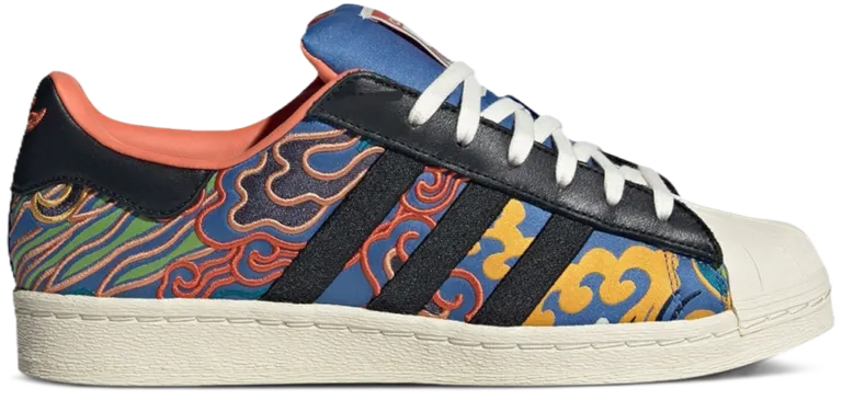 Giày Adidas Superstar 82 x Fefei Ruan ‘Chinese New Year’ ID3651