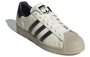 Alternative view of Giày Adidas Superstar ‘White Grey Black’ ID1009