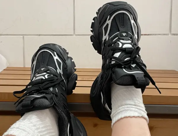 Giày Adidas XLG Runner Deluxe Black IH0070 - Ảnh 4