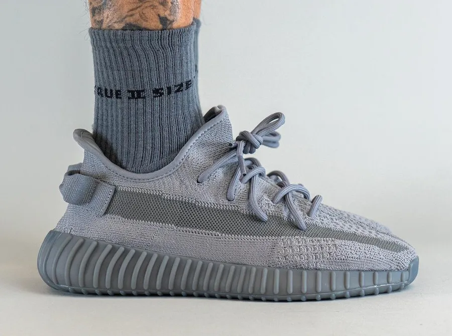Giày Adidas Yeezy Boost 350 V2 ‘Steel Grey’ IF3219 - Ảnh 2