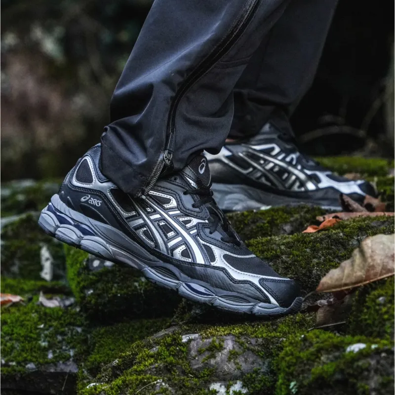 Giày Asics Gel NYC ‘Black Graphite Grey’ 1203A280-002 - Ảnh 5