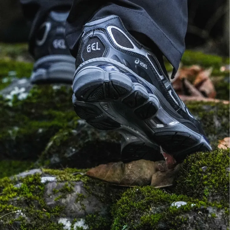 Giày Asics Gel NYC ‘Black Graphite Grey’ 1203A280-002 - Ảnh 4
