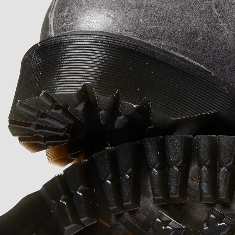 Giày Dr.Martens 1461 Bex Crazy Pull Up 'Grey' 31003053 - Ảnh 2