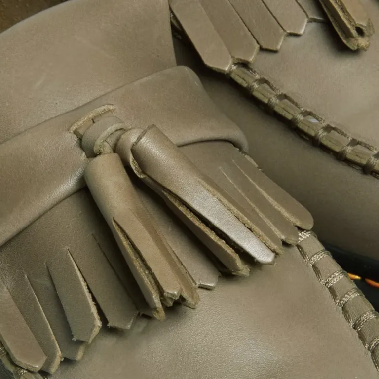 Giày Dr.Martens Adrian Carrara Tassel 'Olive' 30686352 - Ảnh 4
